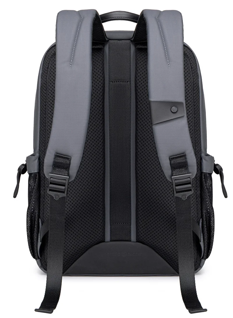 ARCTIC HUNTER Grey Travel Backpack for Men 21 L Durable Premium Water-resistant Shoulder Laptop Daypack for Office Business Travel College School, B00534, Grey  | Best Price UAE